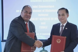Việt Nam thiết lập quan hệ ngoại giao với thành viên cuối cùng của Liên Hợp Quốc