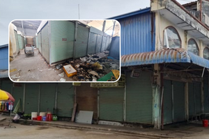 Trung tâm thương mại gần 400 ki-ốt với tuổi đời hơn 2 thập niên bị bỏ hoang nhếch nhác