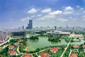 Huy động 5.000 nhân công cùng 14.000 tấn cốt thép, 34.000m2 đá, xây dựng nên Trung tâm Hội nghị lớn nhất Việt Nam