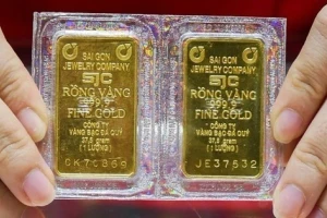 Giá vàng SJC bật tăng mạnh