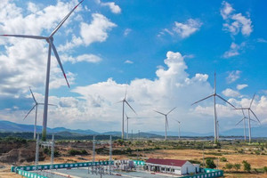 Tỉnh sở hữu 130km đường bờ biển khởi công 4 dự án nhà máy điện gió, quy mô hơn 11.000 tỷ