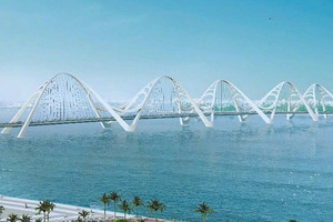 Miền Tây sắp có cầu vượt biển 2,8km, cảm hứng thiết kế từ mái tóc nữ anh hùng