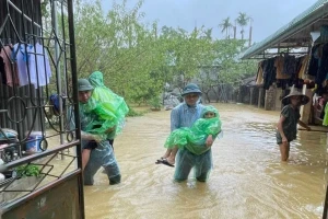 Hà Nội: Báo động lũ cấp 3 sông Bùi, mực nước tiếp tục dâng