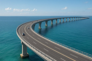 Bộ Xây dựng nói gì về đề xuất xây dựng cầu vượt biển Cần Giờ - Vũng Tàu?