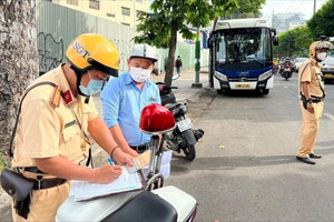 Đâu là địa phương có số người vi phạm giao thông nhiều nhất cả nước?