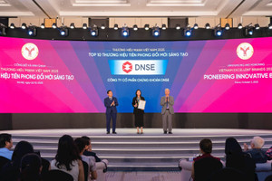 DNSE lần thứ ba liên tiếp đạt Thương hiệu mạnh tiên phong đổi mới sáng tạo