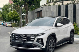 Hyundai Tucson 2025 vừa lăn bánh được 460km đã lên sàn xe cũ, chủ xe đưa ra cam kết cứng: Giá bán có rẻ như cho?