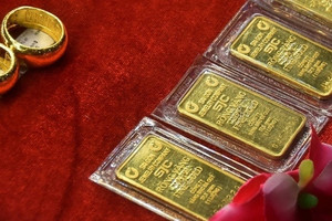 Vàng miếng giảm giá, chênh lệch với thế giới nới rộng gần 14 triệu đồng/lượng