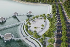 Hà Nội khởi công dự án mương và hồ điều hòa gần 1.000 tỷ đồng
