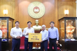 Đã tiếp nhận hơn 752 tỷ đồng ủng hộ đồng bào khắc phục hậu quả mưa lũ