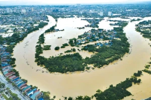 Thái Nguyên: Nước lũ sông Cầu có thể cao hơn trận lũ lịch sử năm 1971