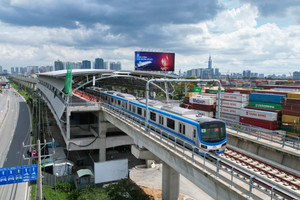 Người dân TP.HCM sắp được đi metro số 1 miễn phí trong 2 dịp Tết
