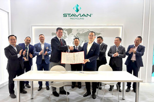 Stavian Recycling ký kết biên bản ghi nhớ hợp tác với Starlinger và Amut