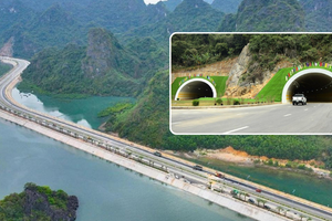 Hầm xuyên núi nằm trên tuyến đường bao biển có phong cảnh đẹp nhất Việt Nam: Thiết kế đặc biệt, kết nối 2 di sản, có 'bóng dáng' của vua hầm Đèo Cả