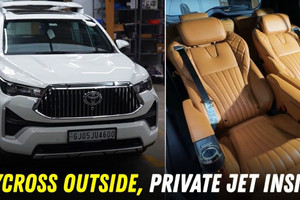 Chủ xe chi mạnh tay biến Toyota Innova Hycross thành 'dinh thự di động' có ghế massage, trần sao giả lập