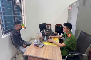 Bắt đối tượng truy nã Trần Khánh Trung sinh năm 2003