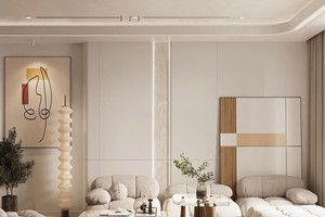 Triết lý 'ít mà tinh tế' của căn hộ thể hiện qua sự hòa quyện giữa tối giản và phong cách Nhật - Bắc Âu