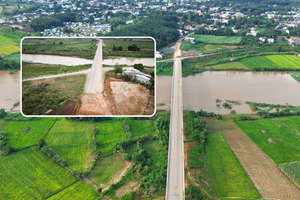 Cầu trăm tỷ ở một tỉnh miền Trung Việt Nam: Xây xong 3 năm vẫn im lìm mòn mỏi chờ đường dẫn