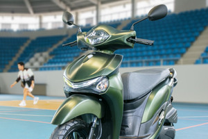 Ra mắt xe tay ga lấy cảm hứng từ hoa tam giác mạch Hà Giang: Giá rẻ hơn Vision, ăn xăng 1,75L/100km, cốp lớn gấp đôi, có Smartkey