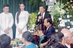 Lời dặn dò của bố chồng Chủ tịch khiến Hoa hậu Đỗ Hà bật khóc