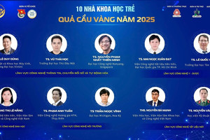 Công bố 10 nhà khoa học trẻ đoạt giải Quả cầu Vàng 2025