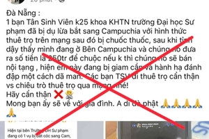 Công an phát cảnh báo quan trọng, người dân, cán bộ, giảng viên và sinh viên đặc biệt lưu ý!