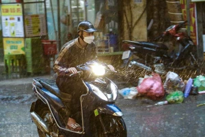 Từ đêm nay miền Bắc chuyển mưa dông