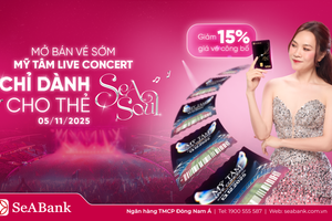 SeABank mang cơ hội săn vé miễn phí cho khách hàng trải nghiệm Mỹ Tâm Live Concert 2025
