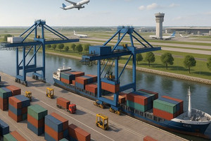 Đề xuất làm cảng thủy nội địa 80ha sát sân bay lớn nhất miền Bắc