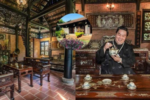 Nam nghệ sĩ đỗ thủ khoa Tiến sĩ ở tuổi U60, sở hữu biệt phủ triệu đô rộng 1.600m2, phủ kín gỗ quý