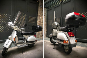 Vespa PX150E đời 1995 được rao bán với giá gấp đôi Honda SH, chủ xe đưa bằng chứng khiến dân chơi sẵn sàng xuống tiền
