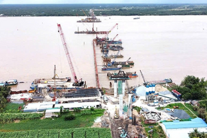 Cầu vượt sông 8.000 tỷ xoá bỏ toàn bộ các bến phà lâu đời, rút ngắn khoảng 80km từ miền Tây đến TP. HCM: Nỗ lực vượt khó hoàn thành đúng kế hoạch