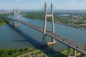 Sắp xây dựng cây cầu hơn 11.000 tỷ kết nối 2 tỉnh thành giàu có nhất Việt Nam: Đại đô thị ven sông của Novaland, Nam Long nhận tin vui