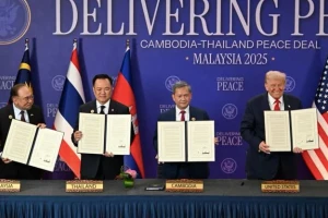 Tổng thống Mỹ Trump chứng kiến Campuchia và Thái Lan ký tuyên bố hòa bình