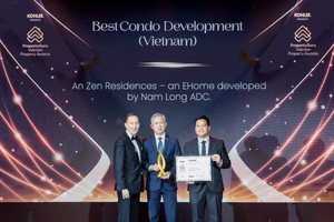 EHome của Nam Long ADC khẳng định vị thế tiên phong dòng nhà ở vừa túi tiền với “cú đúp” giải thưởng lớn tại PropertyGuru Vietnam 2025
