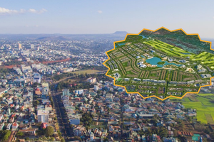 Tỉnh lớn thứ 2 Việt Nam sắp có KĐT hơn 14.000 tỷ, gần sân bay 60 năm tuổi