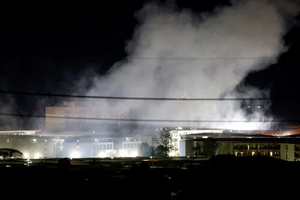 Quân đội cho nổ tung nhiều tòa nhà trong khu vực lừa đảo khét tiếng