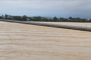 Cầu Câu Lâu trên Quốc lộ 1 nguy cơ bị cuốn trôi, Chủ tịch Đà Nẵng chỉ đạo khẩn