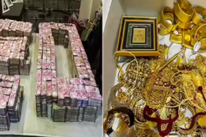 13 tiếng khám xét căn hộ của nữ phụ tá Bộ trưởng, thu giữ khẩn cấp 6 cân vàng, hơn 80 tỷ đồng tiền mặt