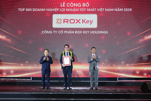 ROX Key tiếp tục góp mặt trong bảng xếp hạng PROFIT 500