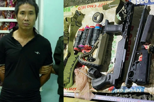 Bắt 3 đối tượng bán súng cho 'kẻ sát nhân' Lê Sỹ Tùng