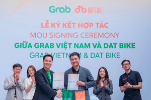 Grab Việt Nam bắt tay Dat Bike