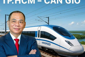 Tuyến đường sắt đô thị TP. HCM - Cần Giờ do VinSpeed đề xuất đầu tư sẽ khởi công vào cuối năm nay