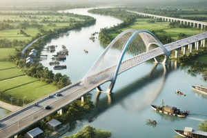 Sắp khởi công cầu vượt sông gần 600 tỷ tại Nam Định cũ