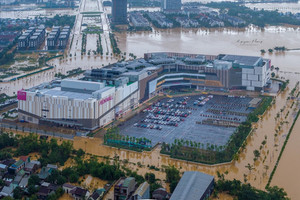 Vì sao trung tâm thương mại đầu tiên của Aeon tại miền Trung không bị ngập dù lũ vượt đỉnh?