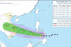 Bão số 13 di chuyển rất nhanh, đổ bộ rất mạnh