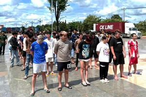 64 người bỏ chạy khỏi trung tâm lừa đảo trực tuyến