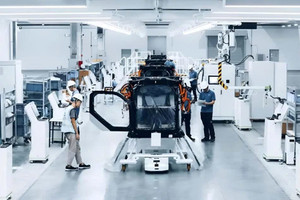 Chính thức vận hành dây chuyền sản xuất ô tô bay đầu tiên trên thế giới, cứ 30 phút có 1 chiếc xuất xưởng