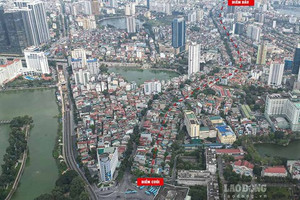 Hà Nội cưỡng chế 2 ngôi nhà làm tuyến đường nội đô 'đắt nhất hành tinh'