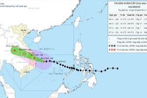Bão số 13 tăng cấp, đêm nay 6/11 ảnh hưởng trực tiếp đến Nam Trung Bộ